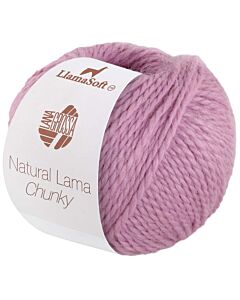 Lana Grossa Natural Lama Chunky kleur 2 (roze)