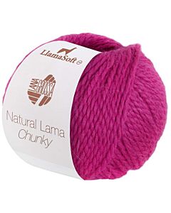 Lana Grossa Natural Lama Chunky kleur 3 (fuchsia)