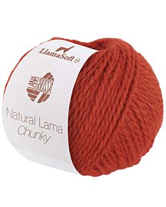 Lana Grossa Natural Lama Chunky kleur 4 (terracotta oranje)