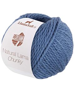 Lana Grossa Natural Lama Chunky kleur 5 (blauw)