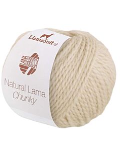 Lana Grossa Natural Lama Chunky kleur 6 (donkerpaars)