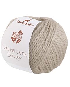 Lana Grossa Natural Lama Chunky kleur 6 (donkerpaars)