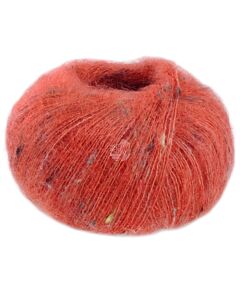 Lana Grossa Natural Superkid Tweed kl.624 (donkergrijs tweed)