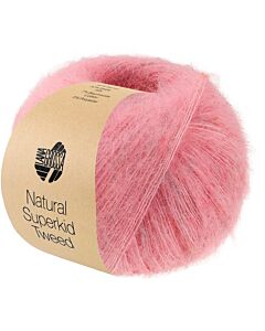 Lana Grossa Natural Superkid Tweed kl.638 roze tweed