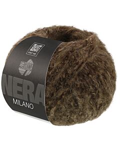 Lana Grossa Milano kleur 10 bruin