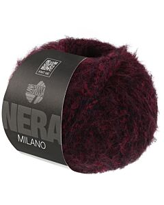 Lana Grossa Milano kleur 11 blauw/bruin