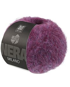 Lana Grossa Milano kleur 11 blauw/bruin