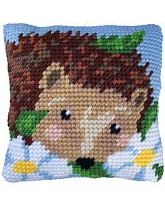 Borduurpakket kussenpakket egel Needleart World LH3.005 in halve kruisteek