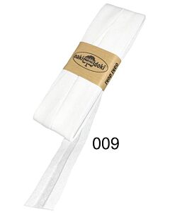 Oaki Doki biaisband 20mm kl.009 wit