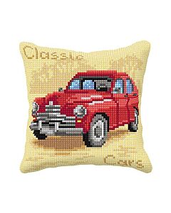 Orchidea kussenpakket rode auto 99077 borduren