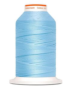 Gütermann Outdoor naaigaren kleur 6510 (ijsblauw)
