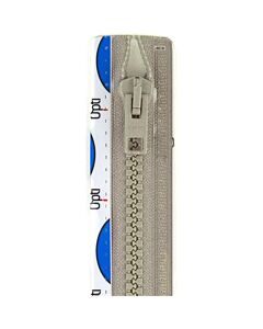 Opti P60 deelbare bloktand rits in de kleur 001 grijs en 50cm lengte.