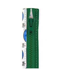Opti P60 deelbare bloktand rits in de kleur 215 blauw en 40cm lengte.