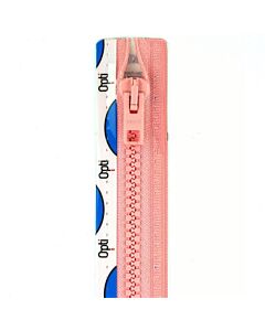 Opti P60 deelbare bloktand rits in de kleur 693 oranje en 30cm lengte.