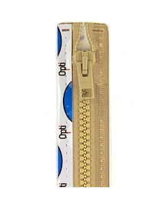 Opti P60 deelbare bloktand rits in de kleur 837 groen en 75cm lengte. 