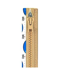 Opti P60 deelbare bloktand rits in de kleur 693 oranje en 30cm lengte.