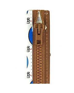 Opti P60 deelbare bloktand rits in de kleur 881 bruin en 60cm lengte. 