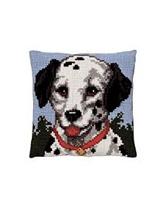 Kruissteek kussen Dalmatiër van pako om borduren