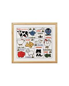 Borduurpakket koe zegt boe van dick bruna Pako 219.260