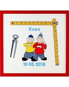 Pako borduurpakket geboortetegel Buurman & Buurman 274.035