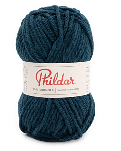 Phildar Partner 6 kl.Vert Empire (donker petrol)