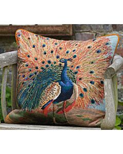 Ehrman borduurkussenpakket pauw/peacock