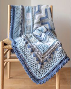 Haakplein PentaPatch CAL 2024 van Durbale Comfy kleur Boreas