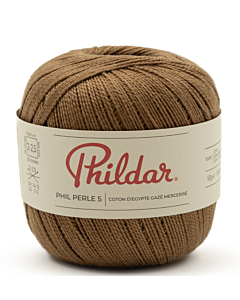 Phildar Phil Perle 5 kl.Brownie (donkerbruin)