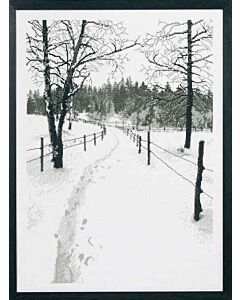 Permin borduurpakket zwart wit landschap om te borduren 70-6814