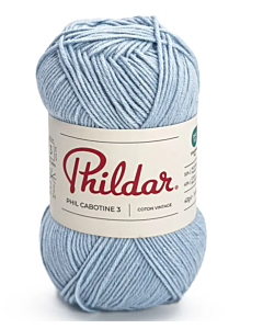 Phildar Phil Cabotine 3 kleur Ciel (licht blauw)