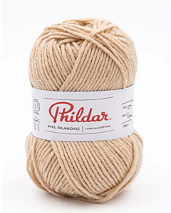 Phildar Phil Irlandais kl.Acajou is een winters basis garen van acryl met wol voor naalden 5.0mm