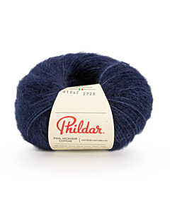Phildar Phil Mohair Cotton kleur Marine (donkerblauw) 