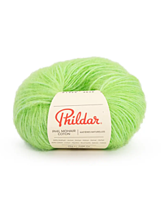 Phildar Phil Mohair Cotton kleur Vert Pomme (groen)