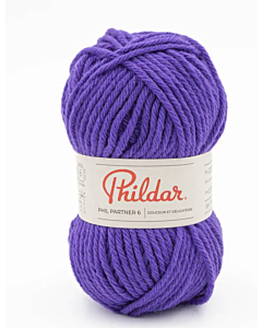 Phildar Partner 6 kl.Ourson is een zacht, klassiek basisgaren wat zacht aanvoelt voor naalden 5.0-6.0mm.