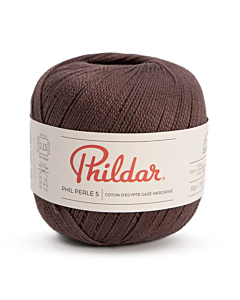 Phildar Phil Perle 5 kl.Brownie (donkerbruin)