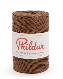 Phildar Phil Raphia kl.Chocolat