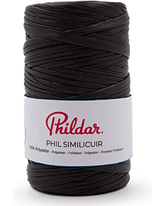 Phildar Phil Similicuir kleur Noir (zwart)