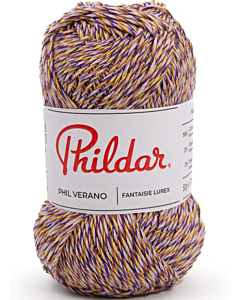 Phildar Phil Verano kleur Azur (wit/blauw)