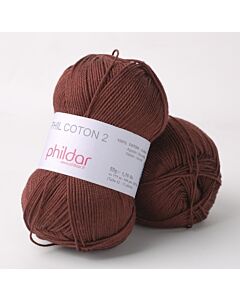 Phildar Phil Coton 2 kl.22038 Bordeaux katoen