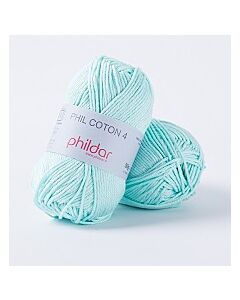 Phil coton 4 is 100% katoen van Phildar, kl.jade