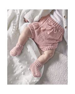 Phildar baby broekje met strik breien van Phil Caresse (200, m28)