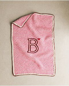 Phildar baby deken met letter breien van Phil Imaginaire 6 (277,m9b)