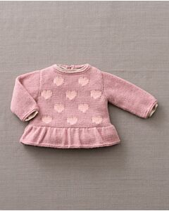 Phildar baby hartjes truitje breien van Phil Caresse