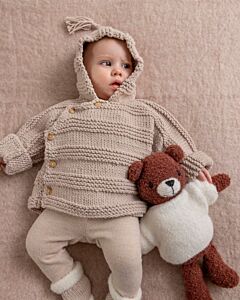 Phildar baby jasje met capuchon breien van Partner 6 (245, m28)