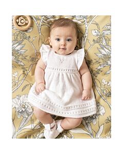 Phildar baby jurkje breien van Phil Super Baby (196, m21)