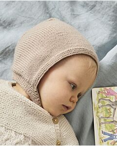 Phildar baby kapmuts van Phil Caresse 