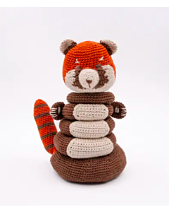 Phildar vossen knuffel haken van Phil Coton 3 (230, M17)