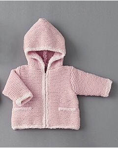 Phildar baby mantel breien van Phil Merinos 6 en phil douce