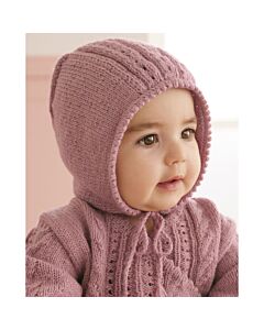 Phildar baby mutsje breien van Super Baby (215, m8)
