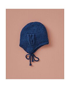 Phildar baby mutsje met kabel breien van Phil Caresse